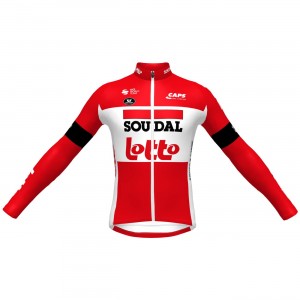 Maglia ciclismo manica lunga LOTTO SOUDAL 2022 squadra ciclistica professionale