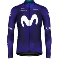 Maglia ciclismo manica lunga MOVISTAR 2023 squadra ciclistica professionale Maglia ciclismo manica lunga MOVISTAR 2023 squadra ciclistica professionale