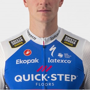 Quick Step Alpha Vinyl 2022 Competizione maglia da ciclismo a maniche corte squadra di ciclismo professionale