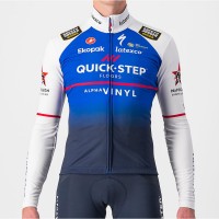 Maglia manica lunga Quick Step Alpha Vinyl 2022 Professional Cycling Team Maglia manica lunga Quick Step Alpha Vinyl 2022 Professional Cycling Team