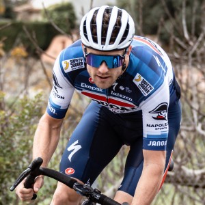 Soudal Quick-Step 2023 Competizione maglia da ciclismo a manica corta squadra di ciclismo professionale