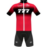 Completo Team 777 2023 (maglia + salopette) squadra di ciclismo professionistico Completo Team 777 2023 (maglia + salopette) squadra di ciclismo professionistico