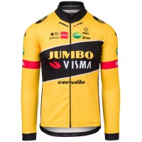 TEAM JUMBO-VISMA 2022 maglia da ciclismo manica lunga squadra di ciclismo professionale TEAM JUMBO-VISMA 2022 maglia da ciclismo manica lunga squadra di ciclismo professionale