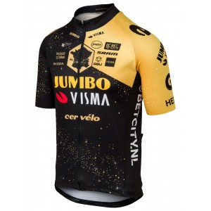 TEAM JUMBO-VISMA Tour de France Edition 2023 maglia da ciclismo manica corta squadra di ciclismo professionale