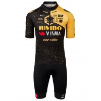 Completo TEAM JUMBO-VISMA Tour de France Edition 2023 (maglia + salopette) team di ciclismo professionistico Completo TEAM JUMBO-VISMA Tour de France Edition 2023 (maglia + salopette) team di ciclismo professionistico