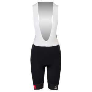 Pantaloncini con bretelle TEAM JUMBO-VISMA 2023 da donna corti squadra di ciclismo professionale
