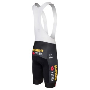 Pantaloncini con bretelle TEAM JUMBO-VISMA 2023 team di ciclismo professionistico