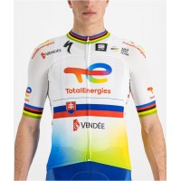 Team TotalEnergies Slovak champion Sagan edition 2022 maglia della squadra di ciclismo professionale a maniche corte Team TotalEnergies Slovak champion Sagan edition 2022 maglia della squadra di ciclismo professionale a maniche corte