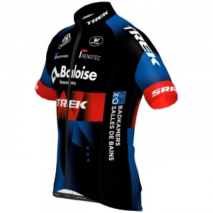 Maglia da ciclismo a manica corta Baloise Trek Lions 2022 squadra di ciclismo professionale