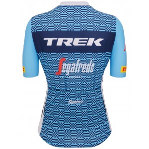 TREK-SEGAFREDO Completo ciclismo donna Team 2023 (maglia cerniera lunga + pantaloncini ciclismo) Squadra ciclistica professionale