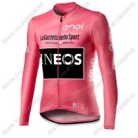 Giro D'italia INEOS 2021 Maglia Ciclismo Manica Lunga 3140-WVE Giro D'italia INEOS 2021 Maglia Ciclismo Manica Lunga 3140-WVE