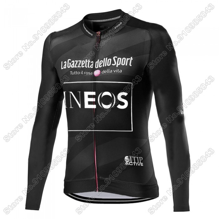 Giro D'italia INEOS 2021 Maglia Ciclismo Manica Lunga 1752-SRD