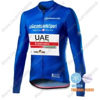 Winter Thermal Fleece Men Giro D'italia Uae Emirates 2021 Maglia Ciclismo Manica Lunga 2853-CYR Winter Thermal Fleece Men Giro D'italia Uae Emirates 2021 Maglia Ciclismo Manica Lunga 2853-CYR